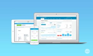 Image of Xero accounting software on different devices