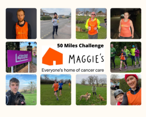 Maggie's 50 Miles Challenge January