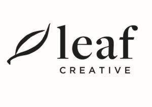 Leaf Creative Design logo | Winner of Small Business of the Year | Gloucestershire Live Business Awards 2021 | Sponsored by Randall & Payne