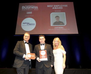 Gloucestershire Live Best Employee Award | Winner: Josh Boiles | Headline sponsor Randall & Payne
