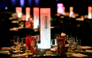 Gloucestershire Live Business Awards 2022 table view