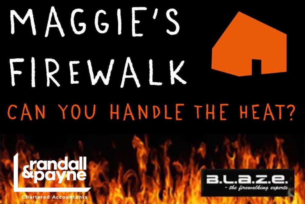 Maggie's Cheltenham Firewalk | Randall & Payne Accountants