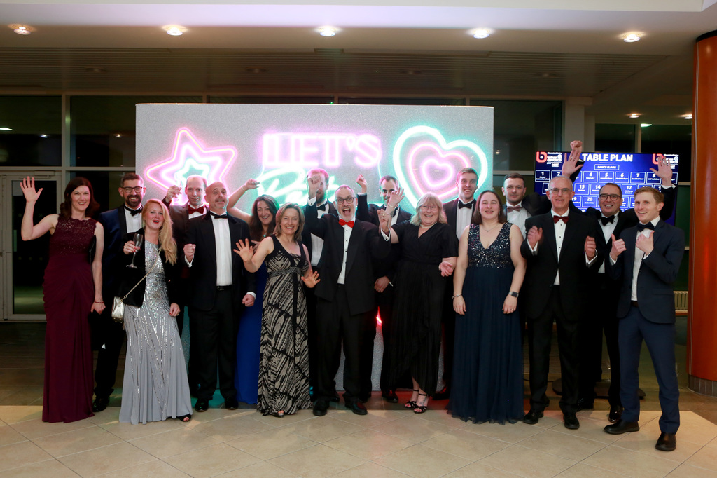 The Randall & Payne team at the Gloucestershire Live Business Awards 2024