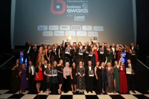 Winners at the Gloucestershire Live Business Awards 2023 sponsored by Randall & Payne